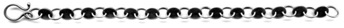 DOTS $240-sterling silver bracelet with sanding disk texture on the flat circles (7 1/4" long) DOTS $240-sterling silver bracelet with sanding disk texture on the flat circles (7 1/4" long)